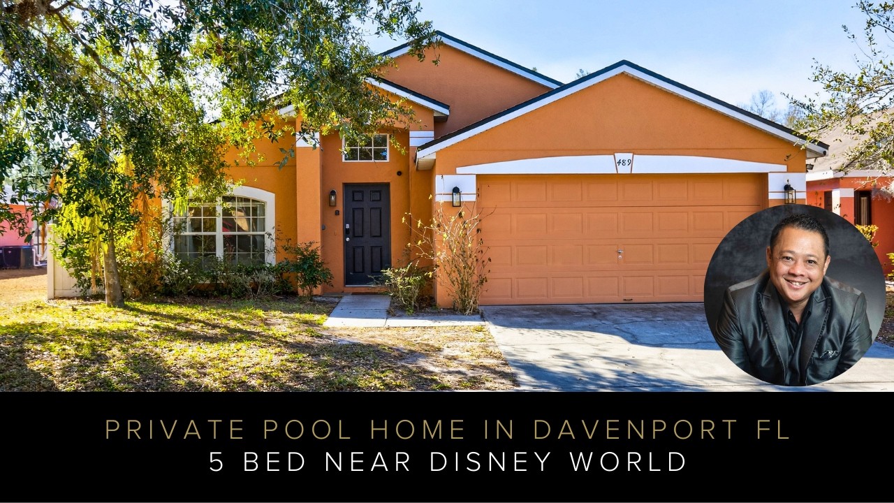 Private Pool Home in Davenport FL | 5 Bed Near...