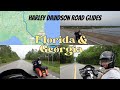 Day 6 of 8, Ormond Beach, FL to Cordele, GA, Harley Davidson Road Glide Motorcycles and GoPro