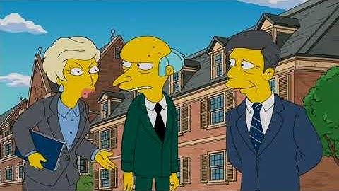 Chris Edgerly as Yale Dean in The Simpsons
