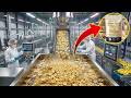 Proceso De Producción De Chips De Plátano Dorados Que Casi Nadie Ha Visto | fabricación