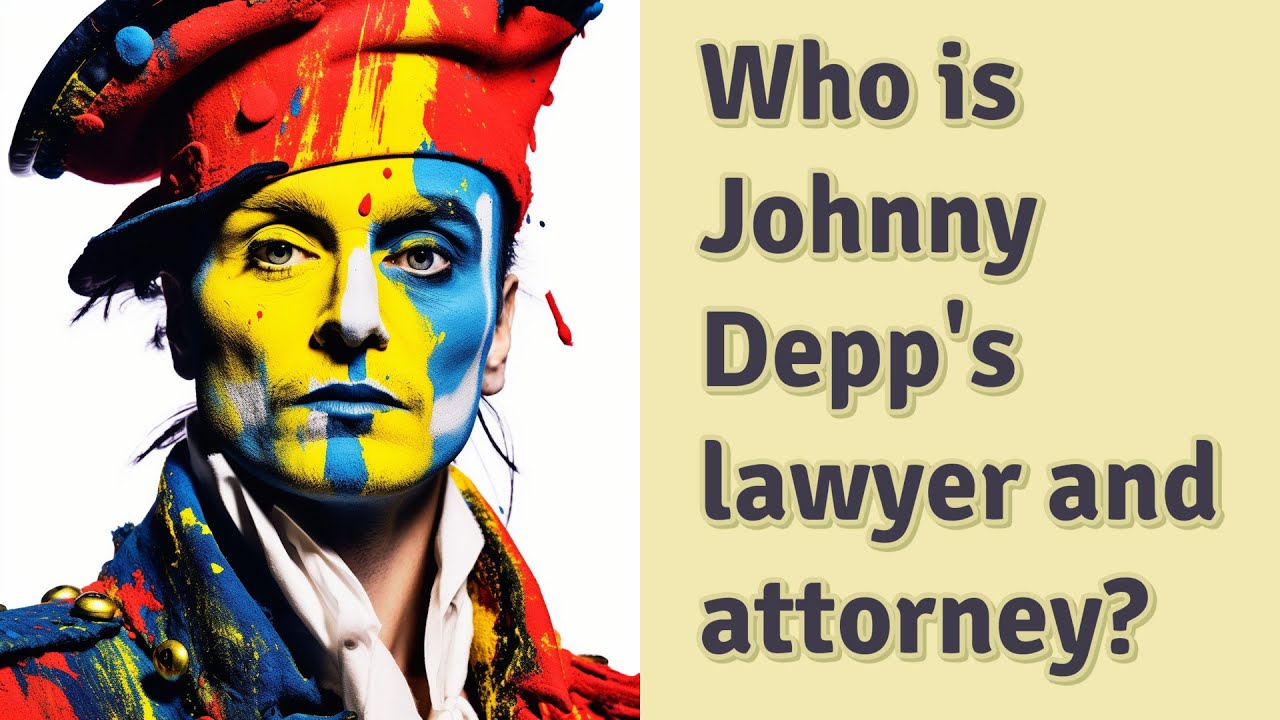 Who is Johnny Depp's lawyer and attorney? - YouTube