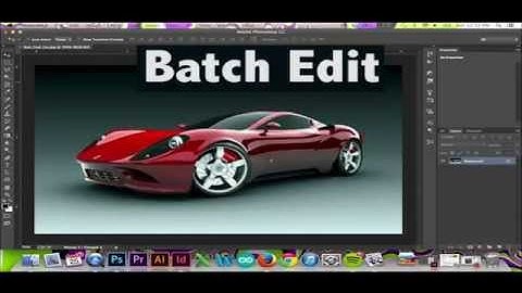 How to Create a Droplet in Photoshop CS6/CC