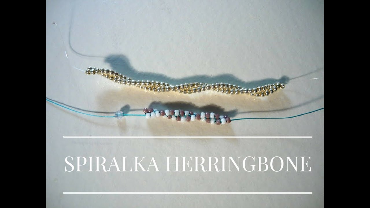 Download Spiral Twisted Herringbone Stitch TUTORIAL | Qrkoko.pl - YouTube