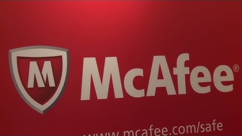 McAfee discusses major cyber attack