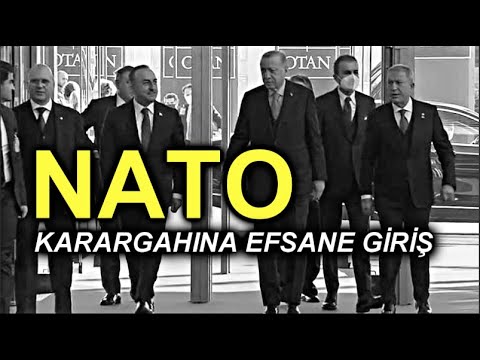 Erdoğan'ın Nato Karargahı'na Efsane Girişi! - Ben İstersem GELİRİM!