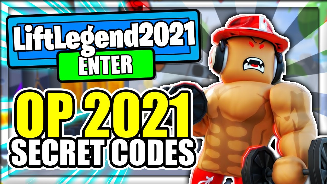  2021 ALL NEW SECRET OP CODES Lift Legends Simulator Roblox YouTube