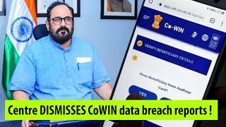 CoWIN app data breach claims 'mischievous': Rajeev Chandrasekhar
