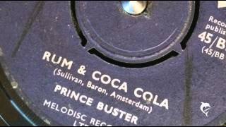 Prince Buster - Rum & Coca Cola (1965) Blue Beat 330 A