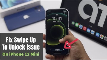 iPhone 12 Mini "Swipe Up to Unlock" Screen Issue (Fixed)