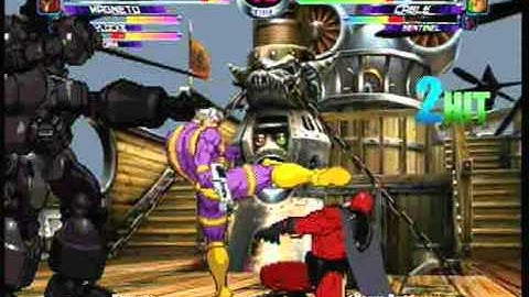 MvC2 Online (360): Brett (MSP) vs Negus Eyoel (Spir/Sent/Cab) 1 .:10.30.10:.