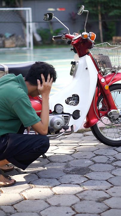 Motor C70 kalian mogok? Gini cara cek dan benerinnya 😎 #c70classic #c70indonesia #hondac70