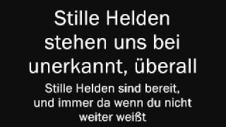 Christina Stürmer - Stille Helden (Lyrics & English Tranlation)