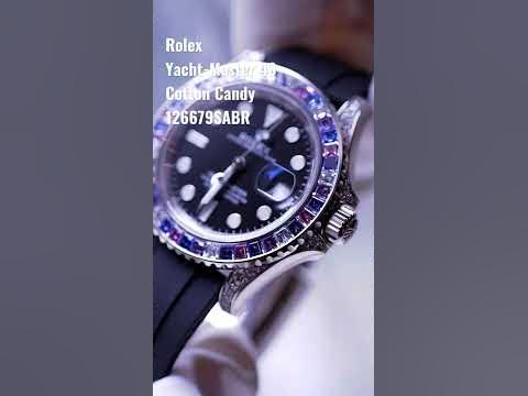 rolex yacht master 40 cotton candy