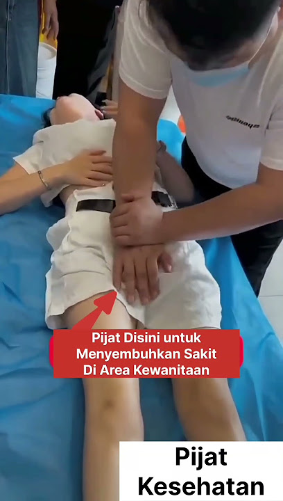 pijat untuk menyembuhkan sakit di miss v #abj #pijat #pengobatan #video #sports