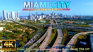 Details FLYING OVER MIAMI (4K UHD) - Relaxation Music Along With Beautiful Nature Videos (4K Video Ultra HD) Update