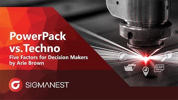 SigmaNEST Webinar: Techno vs PowerPack