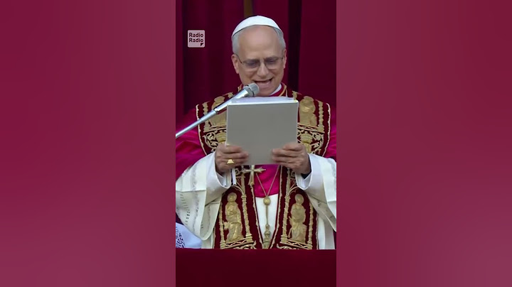 LE PRIME PAROLE DI PAPA LEONE XIV: ROBERT FRANCIS PREVOST SI PRESENTA COSÌ