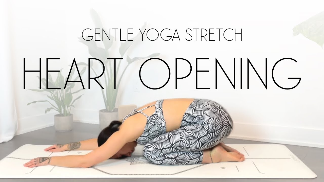 Heart Opening Yoga to BREATHE WITH EASE, 30 Day Yoga Challenge 2022