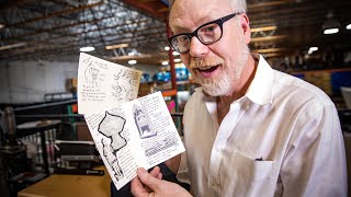 Adam Savage Inspects New Pages from Indiana Jones' Grail Diary!