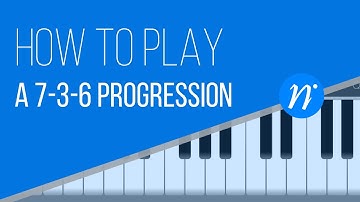 How to Play A 7-3-6 Chord Progresion On Piano || IN EVERY KEY