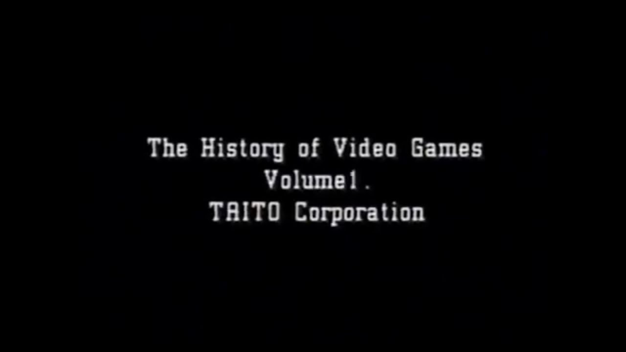 TV Game Museum Vol.1 Taito 1 [VHS] YouTube
