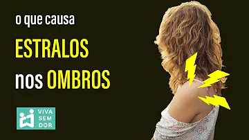 O que pode ser quando o ombro estala?