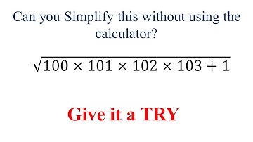 How to simplify this complicated expression without using the calculator? | Learn the trick to solve