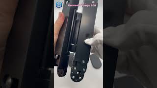 ECH 120 120KG Black Zinc Alloy Heavy Duty 3D Adjustable Concealed Hinge