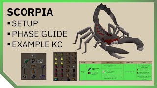 Scorpia 🦂 Bossing Guide 📒 OSRS Old School RuneScape