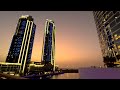 Dubai Marina Night Walking Tour 2024-[4K]-ep9