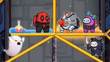 Rescue Impostor pull pin android, ios game | How to loot gameplay