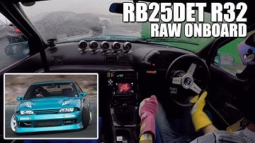 Auto Factory Realize R32 Raw Onboard - Rain Drift
