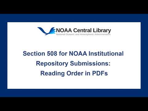 Section 508: Reading