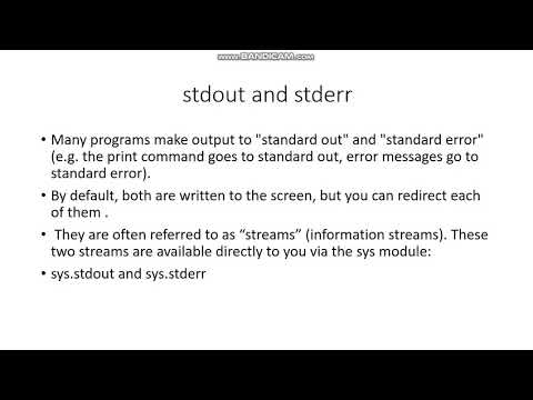 Standard Input, output