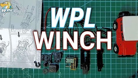 ASSEMBLY & TEST WPL MINI WINCH N20 MOTORS FOR RC OFFROAD ADVENTURE 1/12 #KUMATHOBBIES