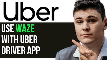 HOW TO USE WAZE WITH UBER DRIVER APP 2025! (FULL GUIDE)