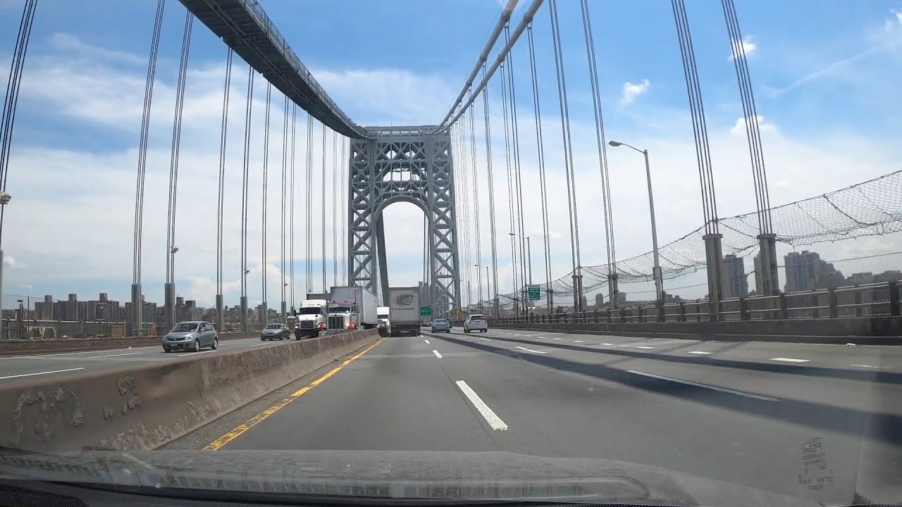 Fort Lee, New Jersey & New York, New York - George Washington Bridge (2020)  - YouTube