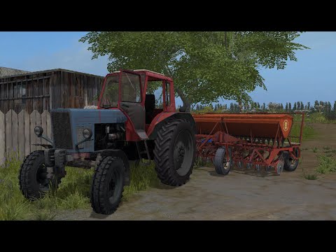 Видео: [РП] Купил первый трактор в колхоз! Farming Simulator 17