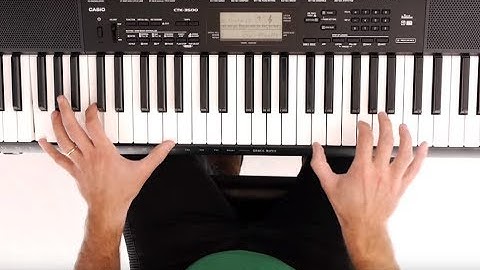 Casio CTK3500 Video Test