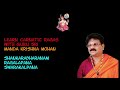 Learn shankarabharanam ragalapana and swara kalpana with guru sri manda krishna mohan