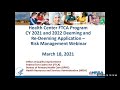 Health Center FTCA Risk Management Technical Assistance Webinar