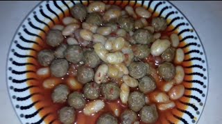 Köfteli Kuru Fasulye & Küftəli Lobya Bu Yeməyi Yeyin Sonra Qərar Verin...