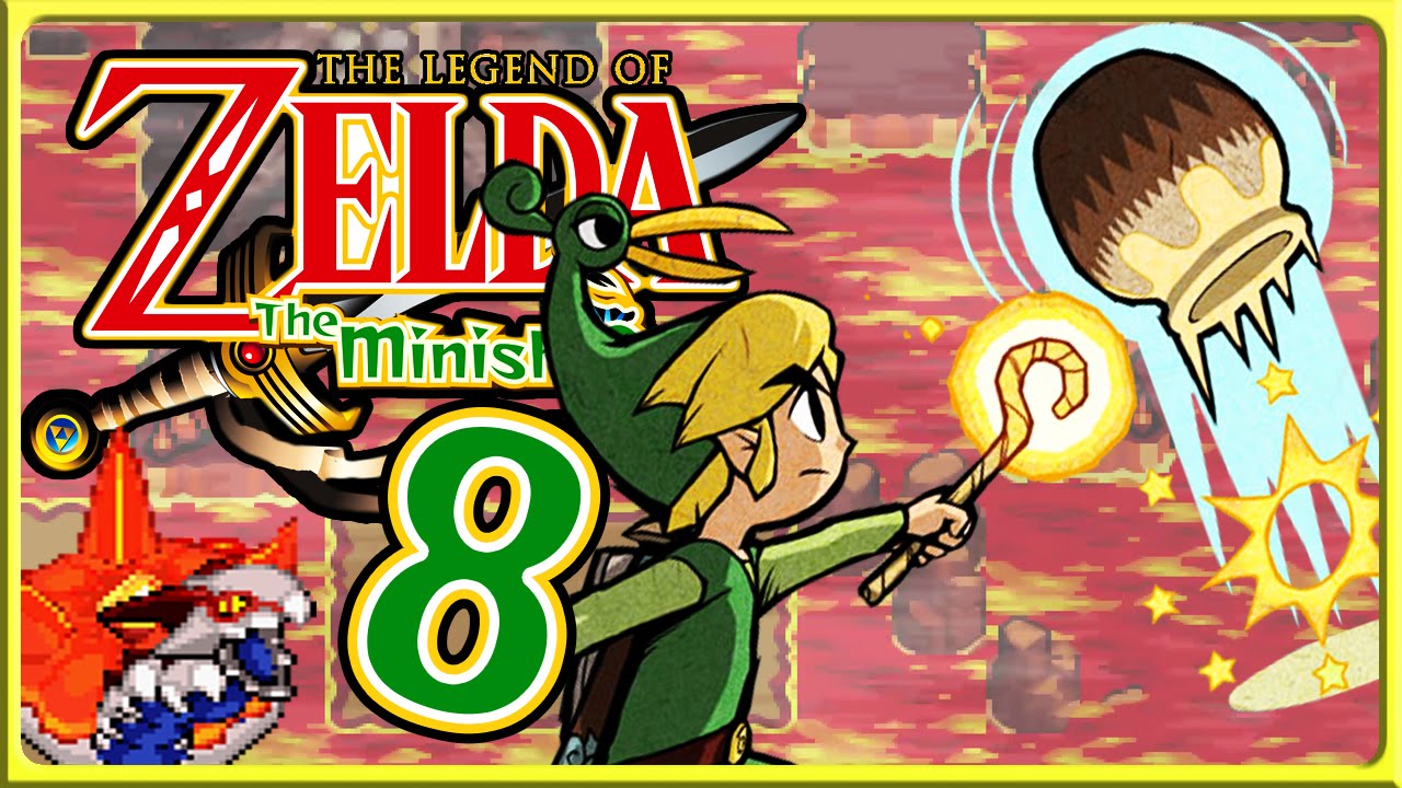 THE LEGEND OF ZELDA THE MINISH CAP Part 8: Stachelschildkröte Gleerok ...