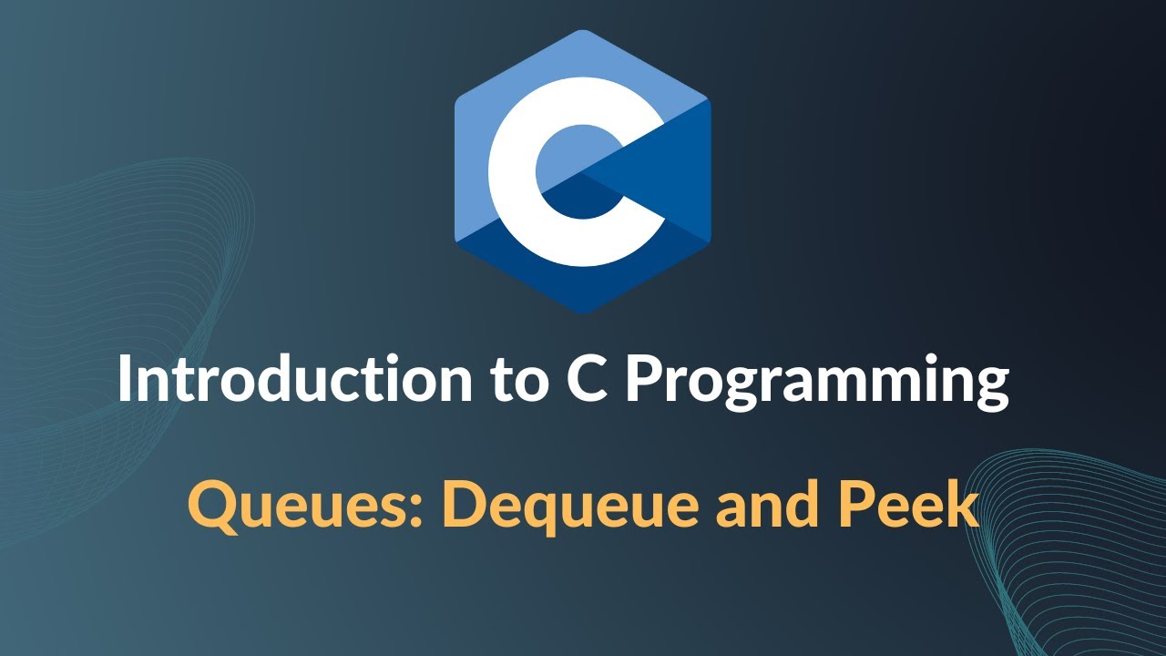 Introduction to C Programming - Implementing a Queue pt 2 - YouTube