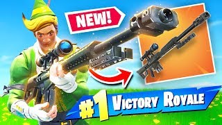 *NEW* HEAVY SNIPER RIFLE Gameplay In Fortnite Battle Royale