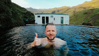 ABANDONED POOL In The Mountains of ICELAND