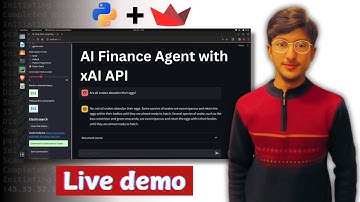 Build an AI Finance Agent with xAI API | Stock Insights, Analysis & Reports with AI