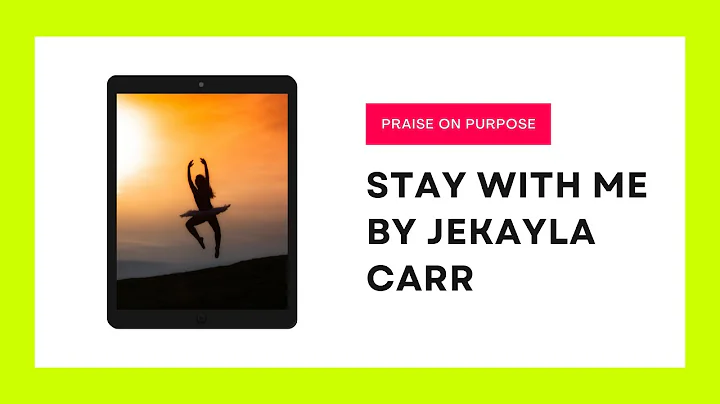 Stay with me Jekayla Carr Praise Dance POP