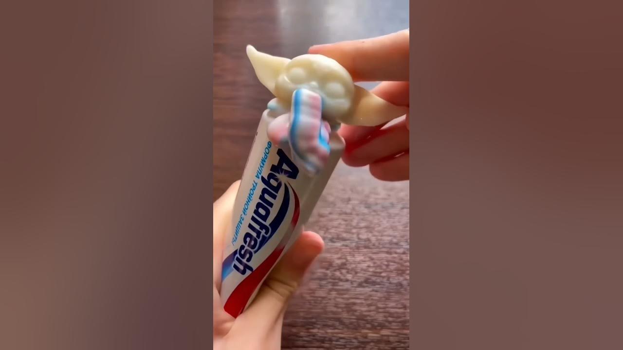 Mystery inside toothpaste? shorts YouTube