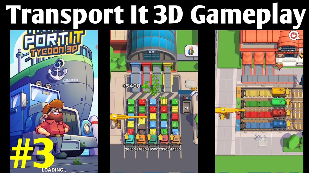 Transport It 3D Tycoon Manager Game All Objectives Gameplay WalkThrough